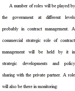 Procurement And Contract Management_Assignment 1 - The Setting